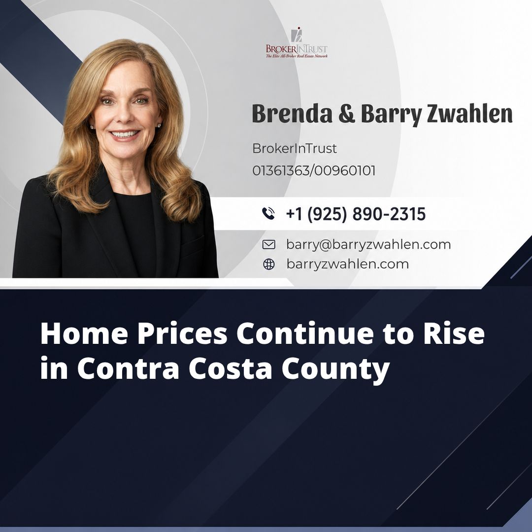 Home Prices Continue to Rise in Contra Costa County