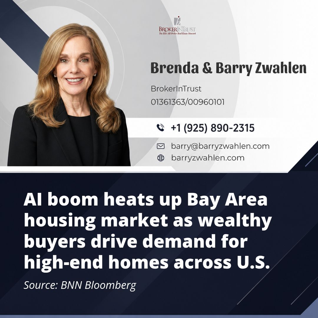 AI boom heats up Bay Area housing market as wealthy buyers drive demand for high-end homes across U.S.